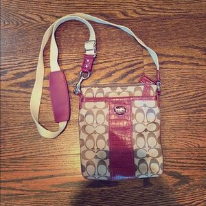 Coach cross body bag
